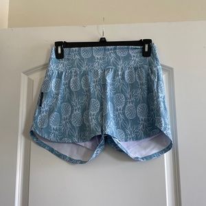 Steel Pineapple Shorts